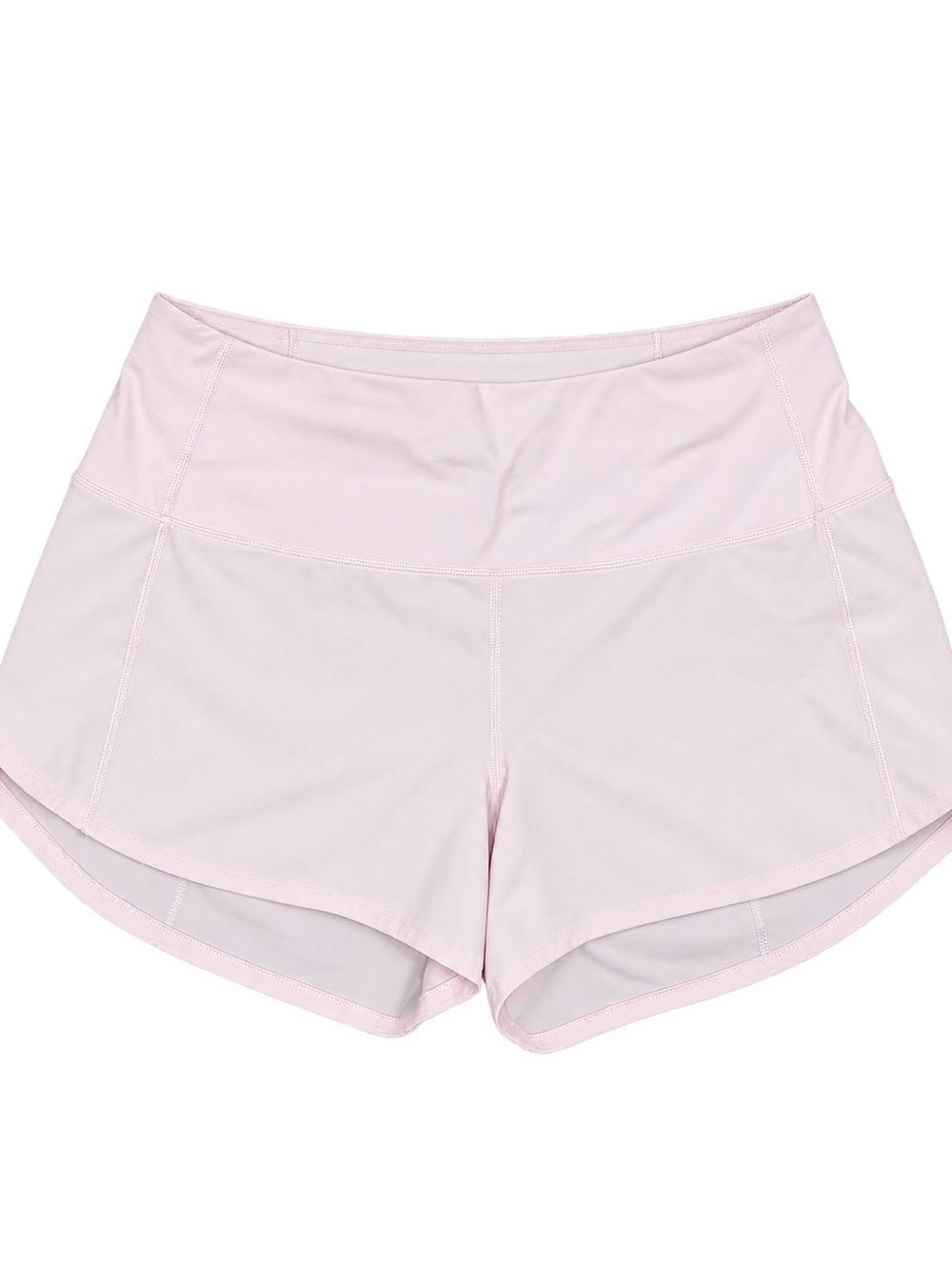 Lululemon Speed Up Shorts 4” Size 6 Strawberry Milkshake Pink Running Shorts